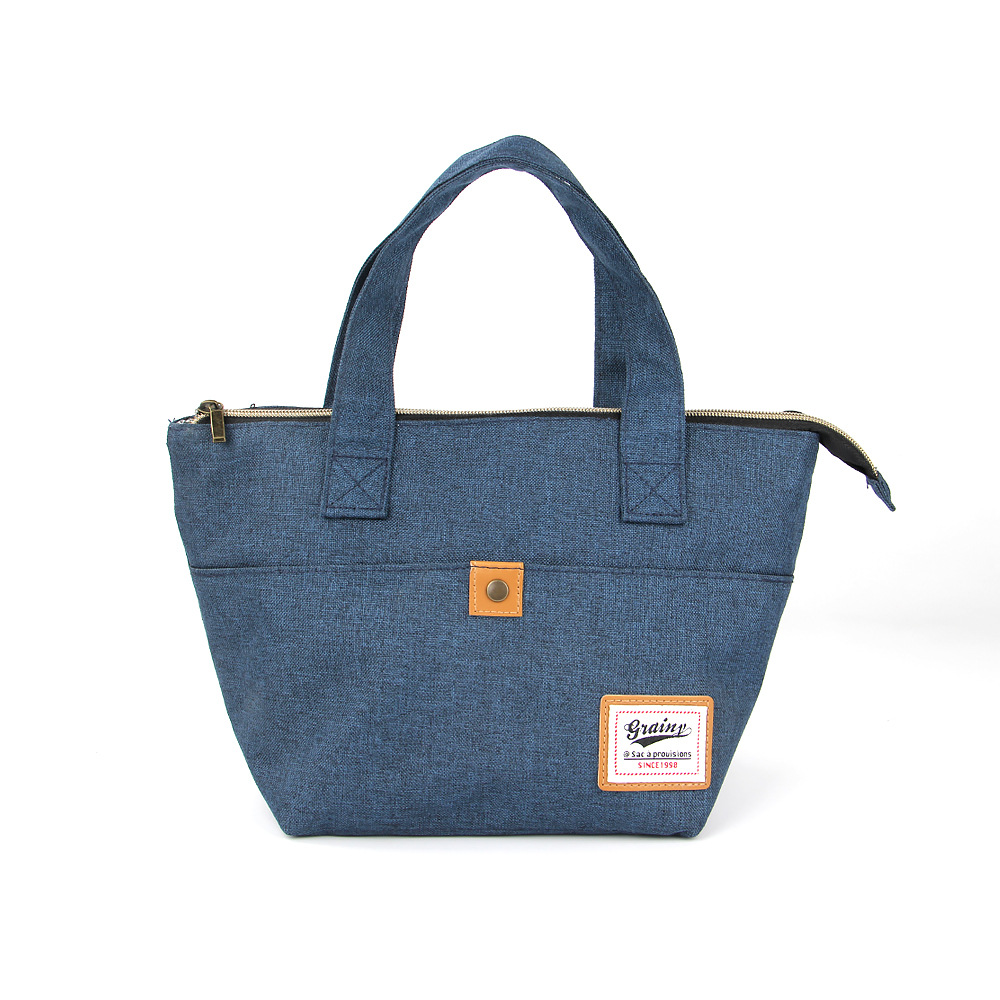 Waterproof hand-carrying insulation bag Oxford cloth aluminum foil lunch box bag thickened lunch bag ice bag wholesale