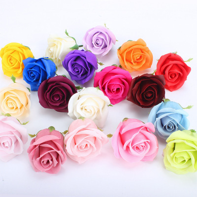 Свадебный букет из 4 слоев, холодная красота, большой мыльный цветок в виде розы, коробка для подарков, упаковочные материалы для мыльных цветов