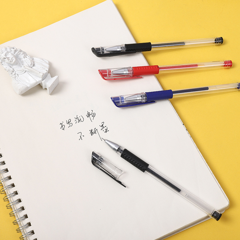 Stall hot sale European standard gel pen 0.5 bullet refill office stationery wholesale student needle head signature pen
