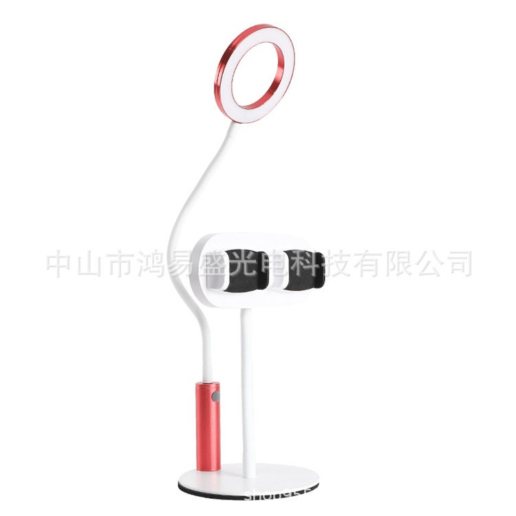 Ring battery type beauty fill light live light rechargeable UBS