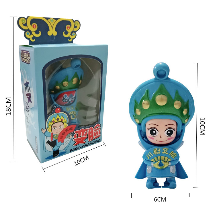 Cross-border Sichuan Opera Face-changing Doll Face-changing Beijing Opera Face-changing Car Pendant Stall Gifts for foreigners