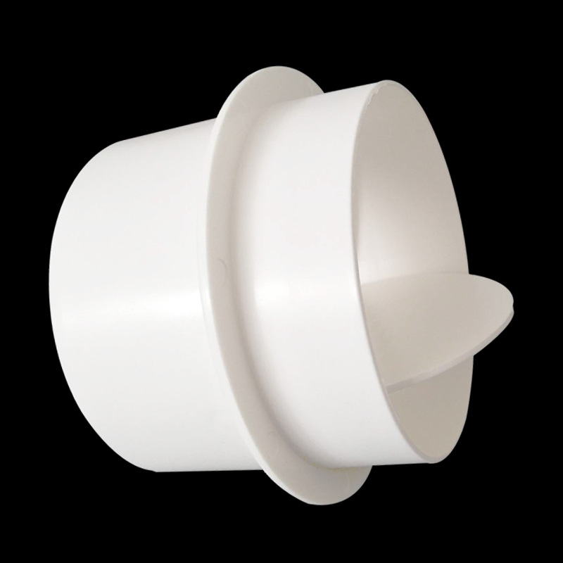 Pvc Round Pipe Check Valve Fresh Air System Bathroom Ventilation Fan Exhaust Pipe Bathroom Heater Check Valve One-Way Valve