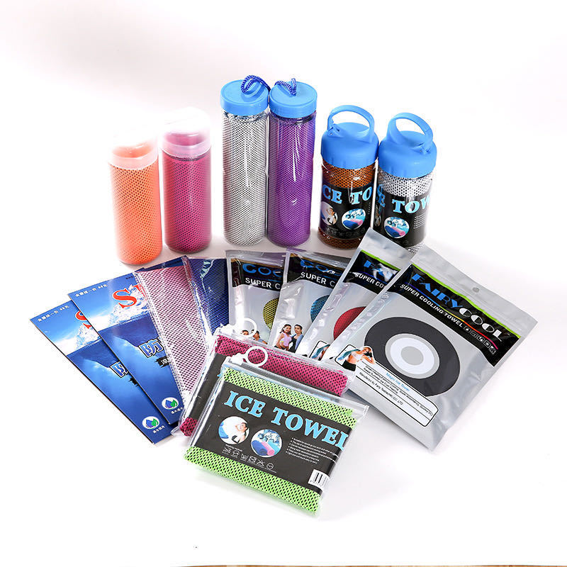 Foreign Trade Factory Cold Sports Towel Quick-Drying Outdoor Cooling Towel Fitness Running Sweat Ice Towel Plus Logo
