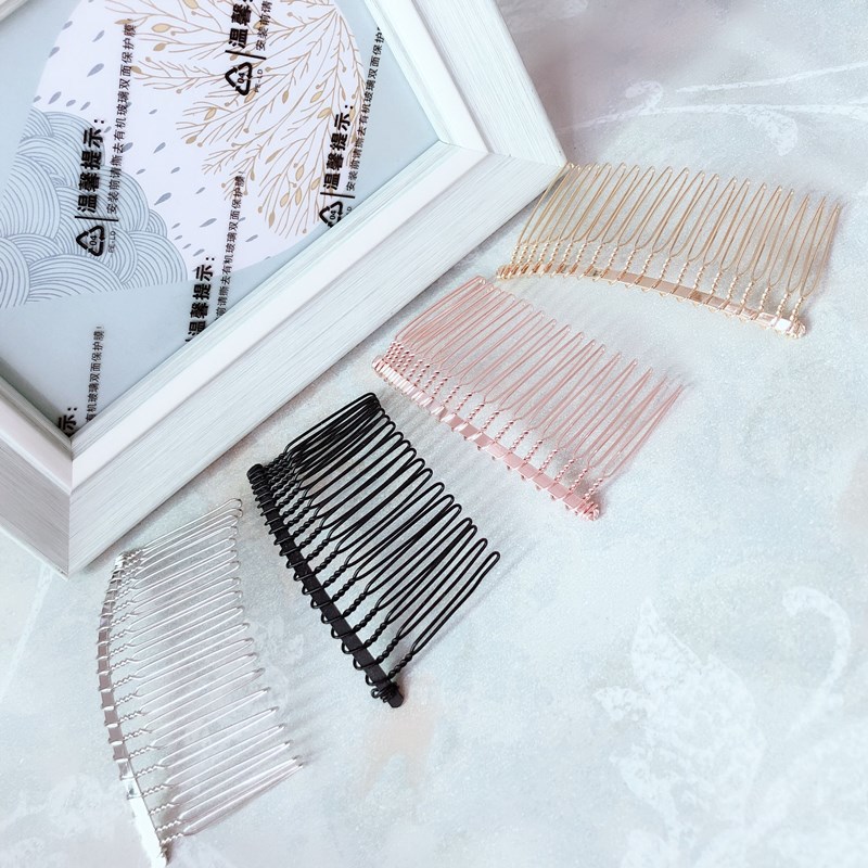 Гребень из толстой стальной проволоки высококачественный оптовая продажа аксессуары для волос DIY свадебная корона