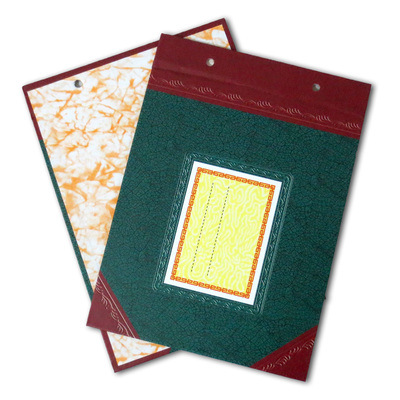 Папка для учета Qiang Lin 2902-25 цветная на 25 открытых счетов, обложка для бухгалтерских книг, офисные канцелярские товары, финансовые принадлежности оптом