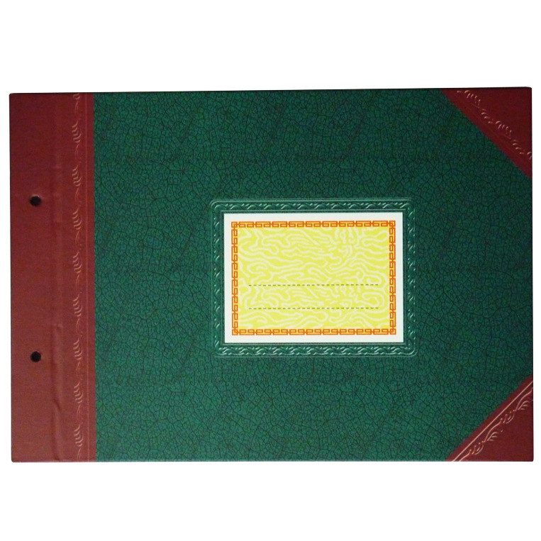 Qiang Lin 2902-25 color face account folder 25 open account folder account book cover office stationery financial supplies wholesale