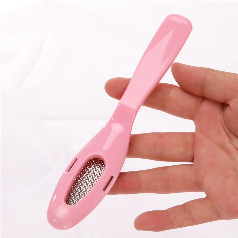 Double-headed foot rubbing stainless steel foot grinding stone foot grinding device foot pedicure file to remove dead skin brush calluses foot rubbing brush