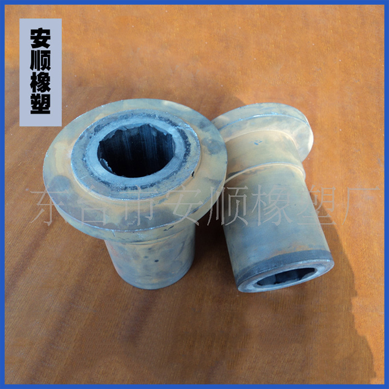 Manufacturer of Screw Pump Water Pump Rubber Bushings, High Temperature Resistant Rubber Bushings of Various Specifications, Machined Steel Rubber Bushings