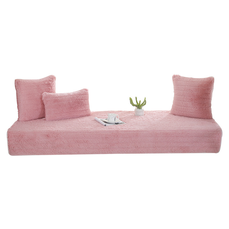 Bay Window Mat Windowsill Mat Balcony Mat Four Seasons Universal Bay Window Blanket Internet Popular Ins Style Bedroom Decorative Plush Cushion