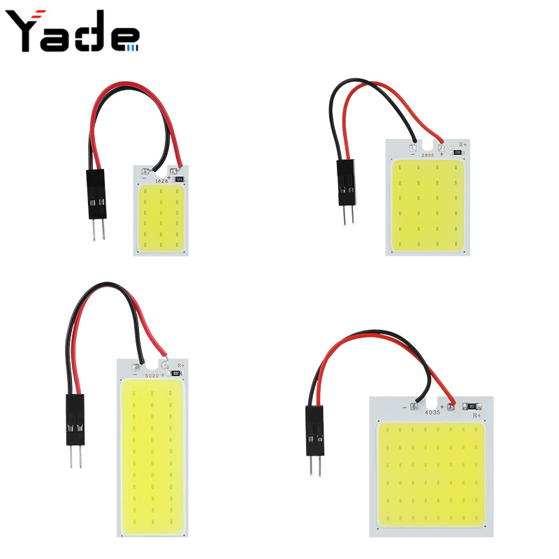 Yade car COB roof light 18 24 26 48 LED reading light flat car light trunk car light