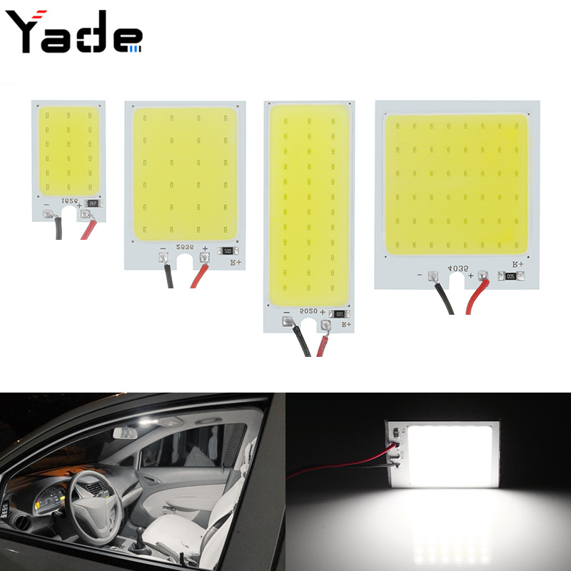 Yade car COB roof light 18 24 26 48 LED reading light flat car light trunk car light