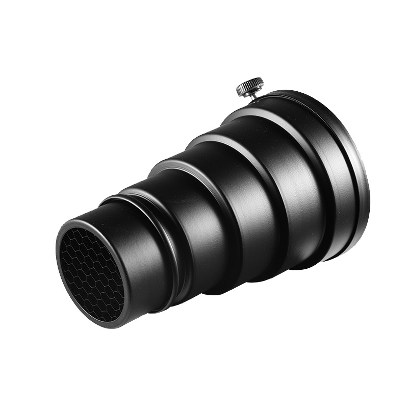 Shenniu small size beam tube honeycomb four-color piece spotlight tube pig mouth beam tube 98mm caliber Universal