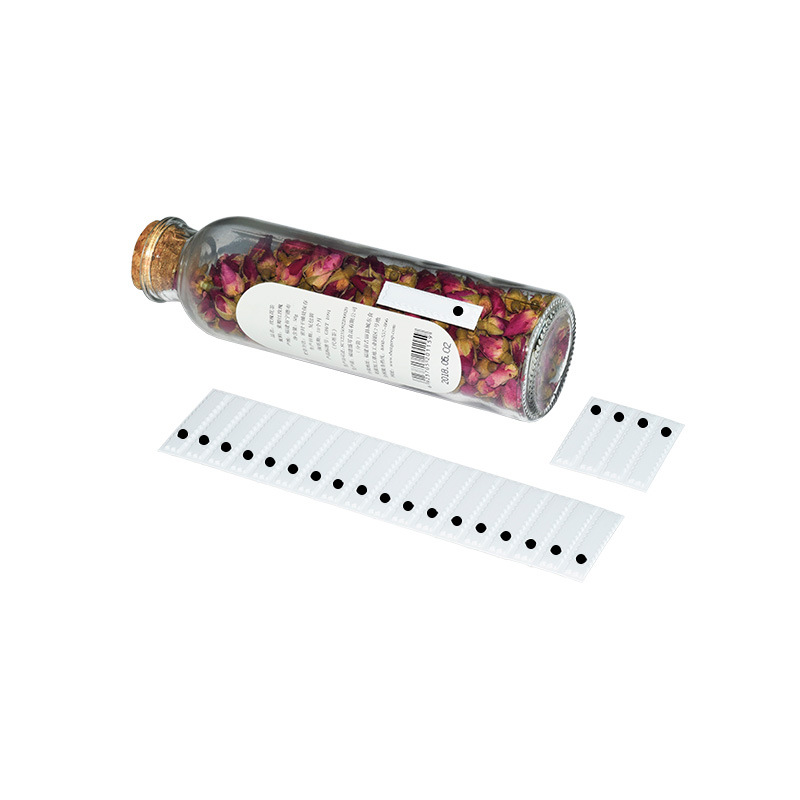 In stock supply acoustic magnetic anti-theft label strong adhesive supermarket anti-theft magnetic strip disposable product anti-theft sticker