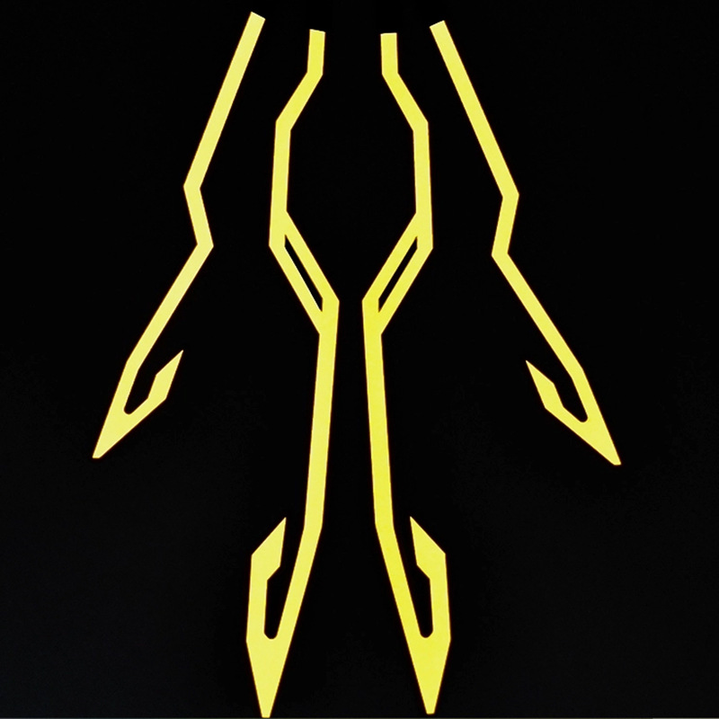 Manufacturers supply helmet luminous strip luminous helmet strip Amazon motorcycle helmet luminous light strip cross-border e-commerce