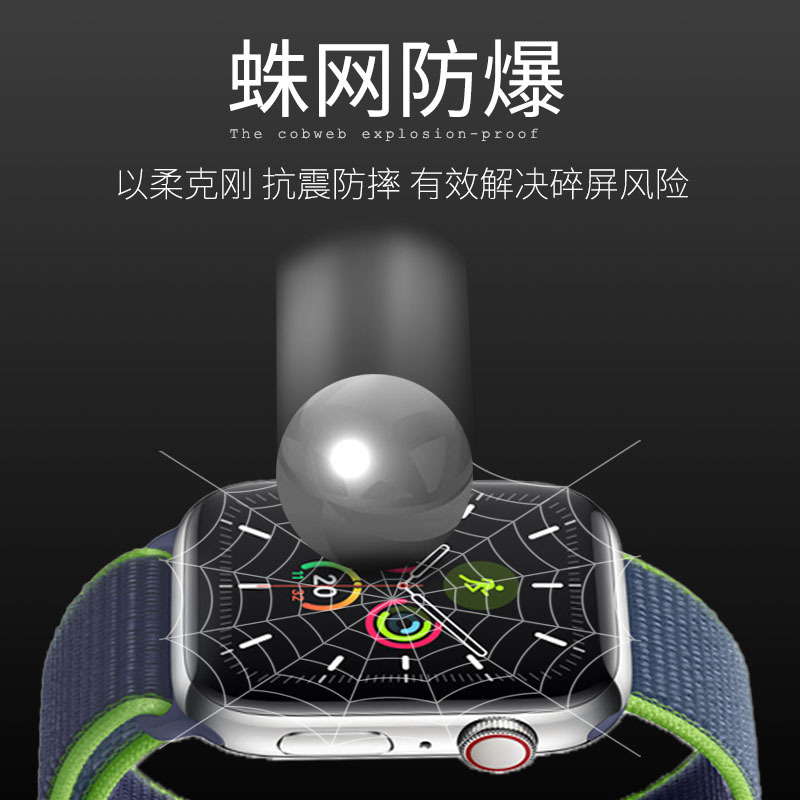 Suitable for Iwatchseries 10Th Generation Apple Watch Hydrogel Film 46mm/42 Anti-Peep Back All-Inclusive High-Definition Screen