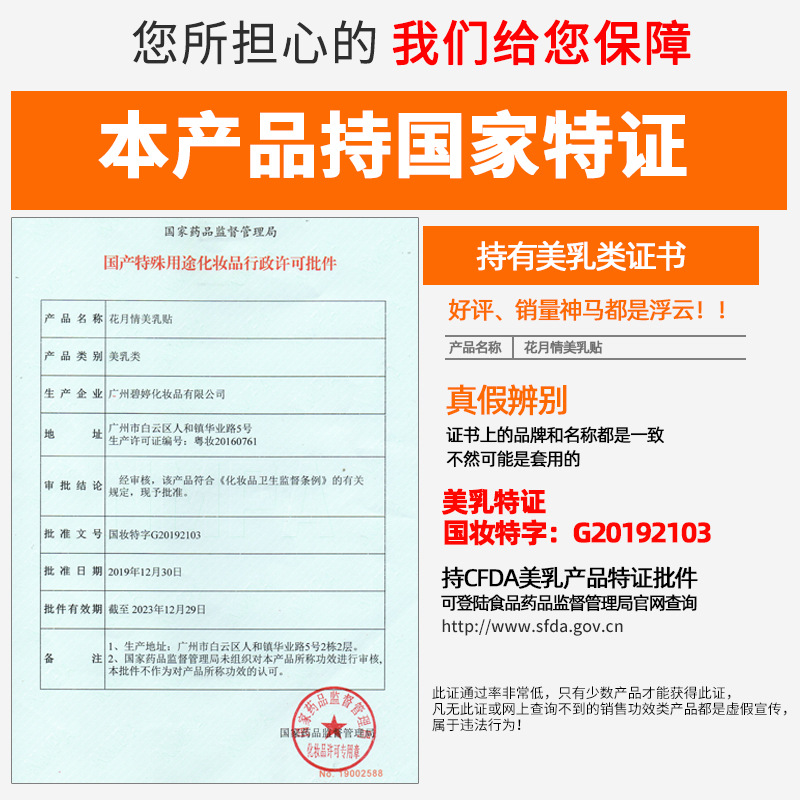 Hua Yue Qing Beauty Breast Patch Chest Care Collagen Pleural Patch Beauty Breast Patch Strong Peach Pie Pleural