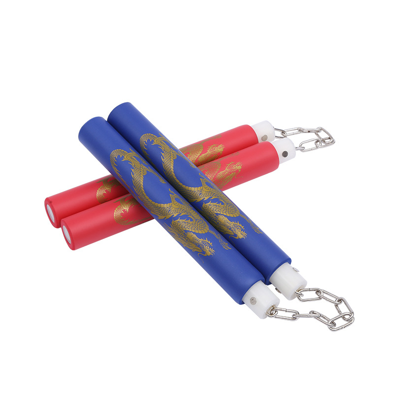 Wholesale Pvc Sponge Nunchucks, Novice Practice Nunchucks, Multi-Color Optional Taekwondo Martial Arts Supplies Performance Sticks