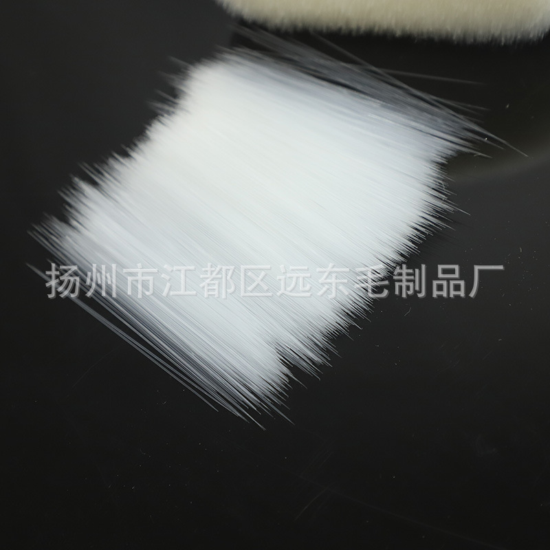 Manufacturers supply clear, double-headed grinding wire diameter 0.2 animal hair bristles and brush hair wholesale