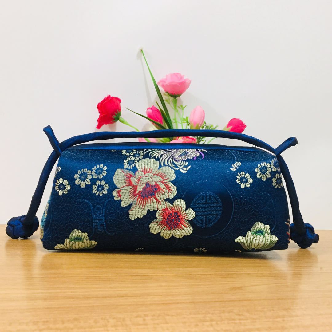 Button Handbag, Chinese Style Cheongsam Matching Bag, Makeup Storage Bag, Evening Bag, Classical Style Gift