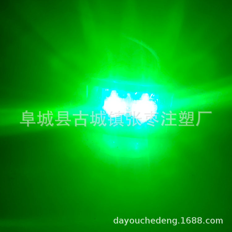 Cross-Border Piranha Side Light 12V24V Truck Side Light Trailer Signal Light 2Led Truck Warning Side Light Width Light