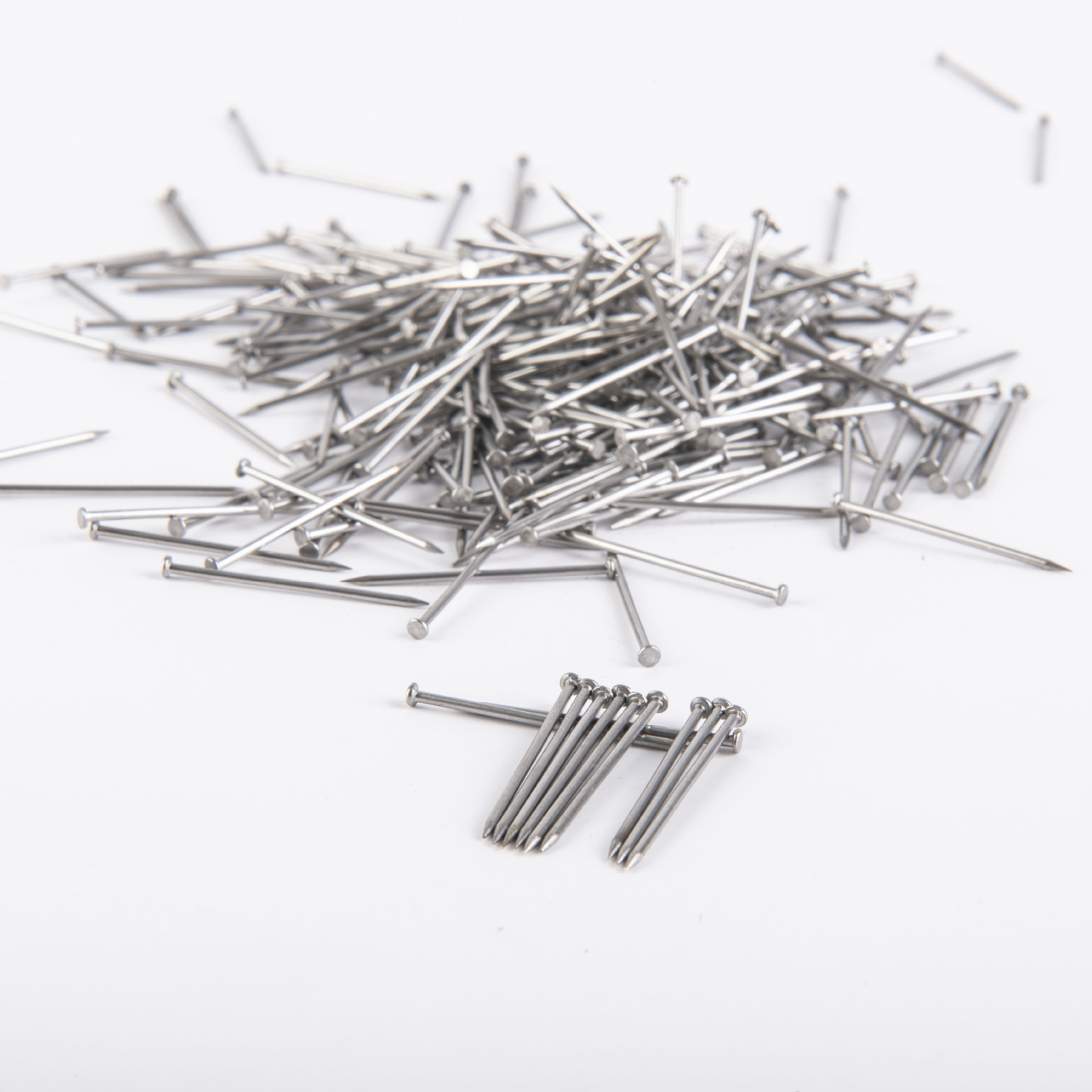 Stainless Steel Needle 304 Non-Standard Steel Nail Positioning Needle Flat Cap Grinding Round Tip 1.0*25 Cork Board Pin Fixing Needle