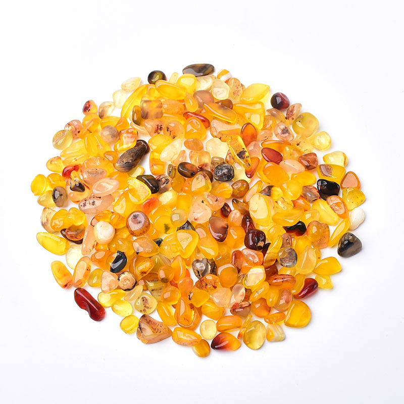 Natural Agate Gravel, Colorful Rain Flower Stone, Fish Tank Landscaping, Bottom Pebble Ornaments, Hydroponic Potted Agate Raw Stone