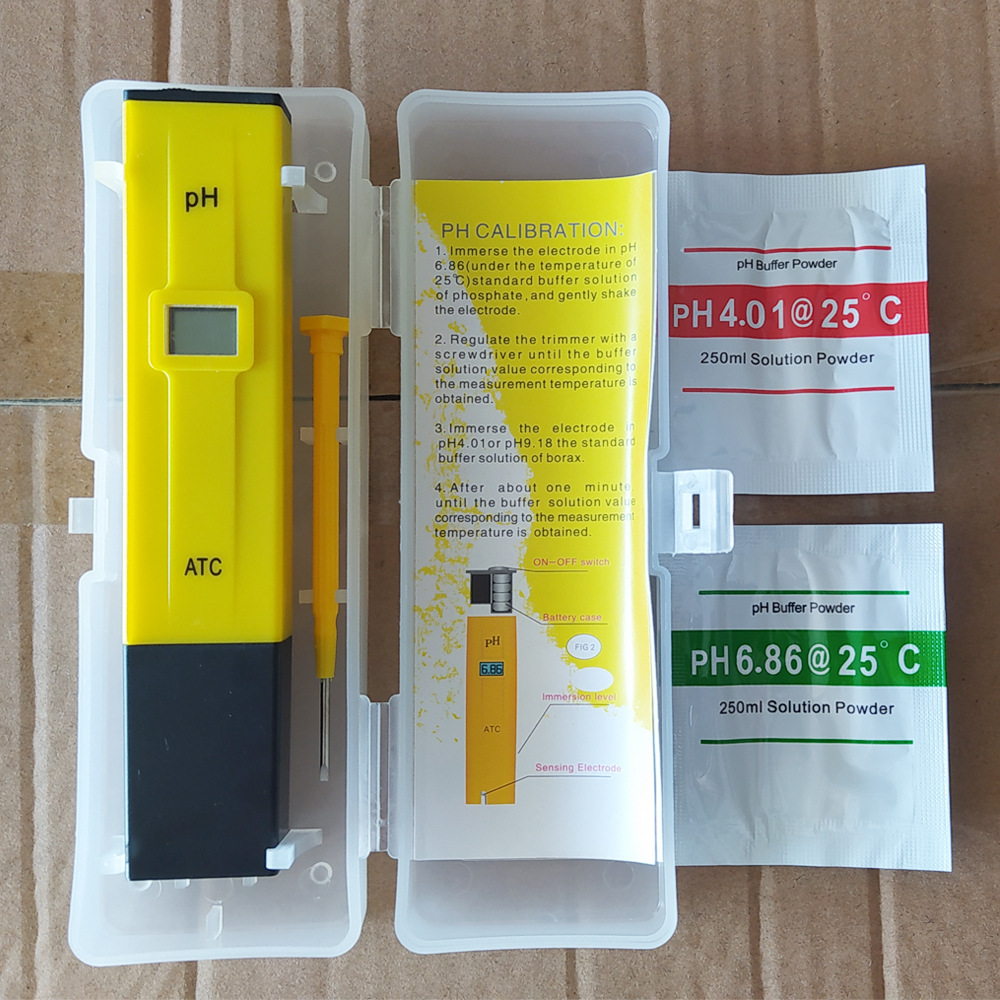 Ph Value Tester Export Quality 0.1 Accuracy Portable Ph Pen Acidity Meter Test Factory Ph Meter Spot Temperature Supplement