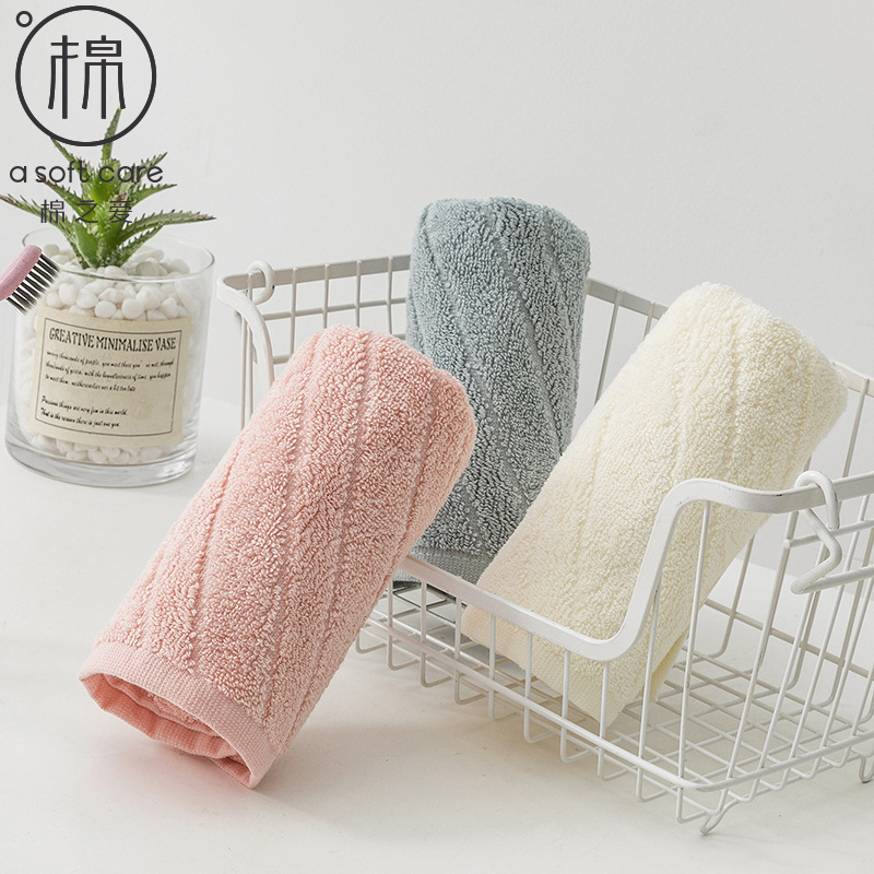 Оптовая продажа полотенец из чистого хлопка, взрослое среднее полотенце, малое полотенце 30*60 см, впитывающее, мягкое, подарок