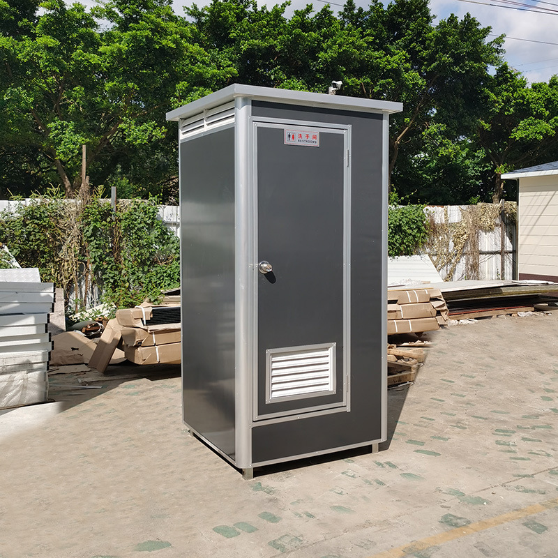 Simple Mobile toilet color steel toilet mobile public toilet outdoor construction site toilet shower room mobile toilet manufacturer