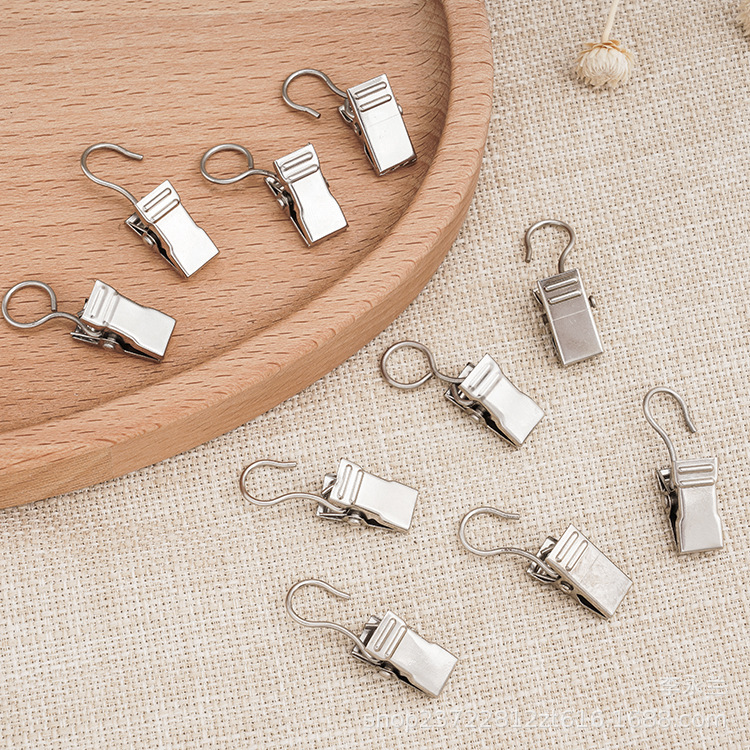 New Clip Open Close Clip Silver Clip Curtain Clip Bath Towel Clip (Free Shipping)