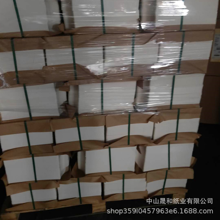 Double-Sided White Cardboard Custom Pad Paper Clothing T-Shirt White Cardboard Multi-Size Single-Sided Shirt White Cardboard Manufacturer Customized