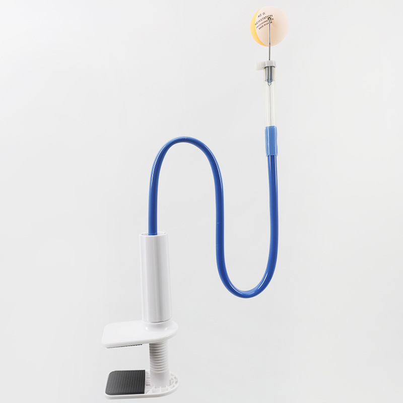 Table tennis ball training machine practice training service machine technique action shaping big table clip deformation blue rod version