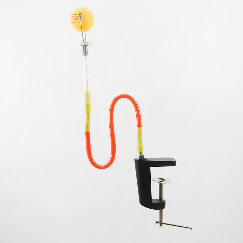 New Station Table Tennis Trainer Sports Sports Goods Height Adjustable Table Clip 5.5cm