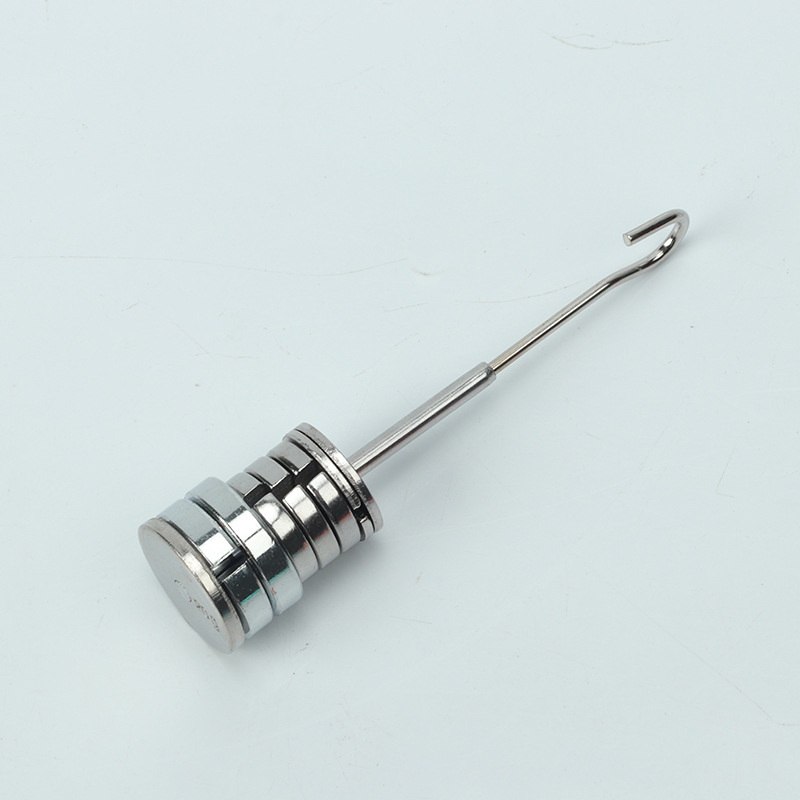 Mingrong Long Metal Weight 100g Laboratory Instrument Iron Chrome Weight Weight Weight Block Middle School Physics Experimental Equipment