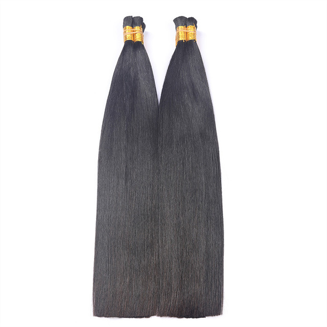 Hair Extensions, Miniature Seamless Wig Bundles for Women, Natural Long Straight Human Hair, Wholesale, Fluffy Hair Extensions