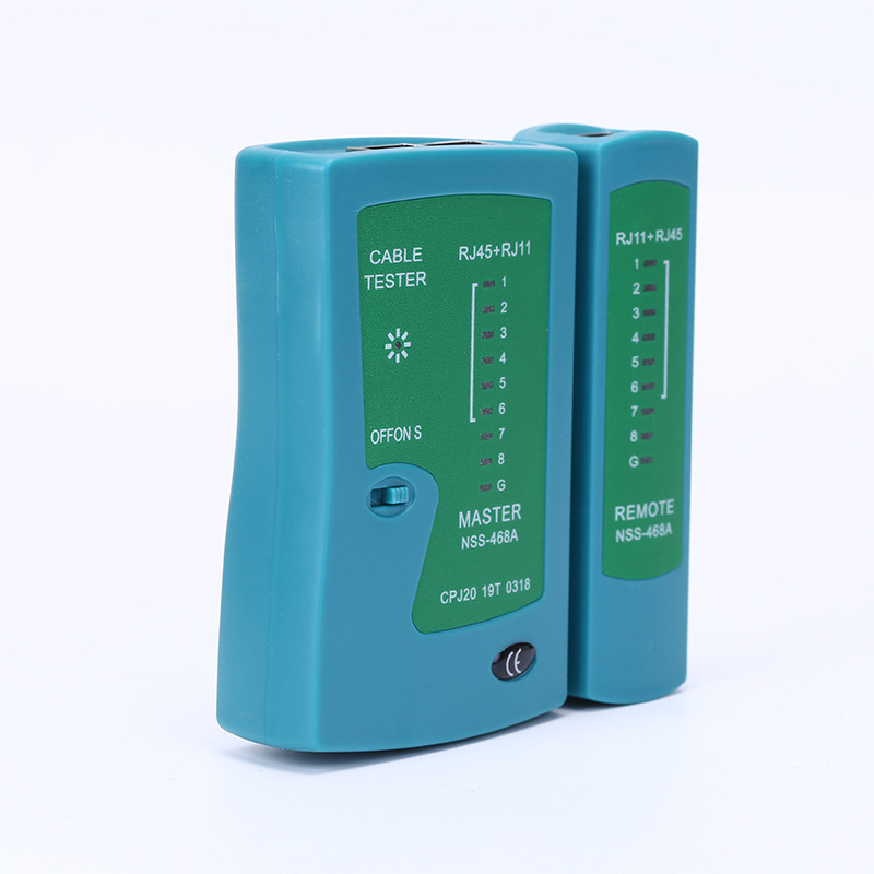 Tester 468 telephone network cable tester RJ45 RJ11 network cable test instrument network detector