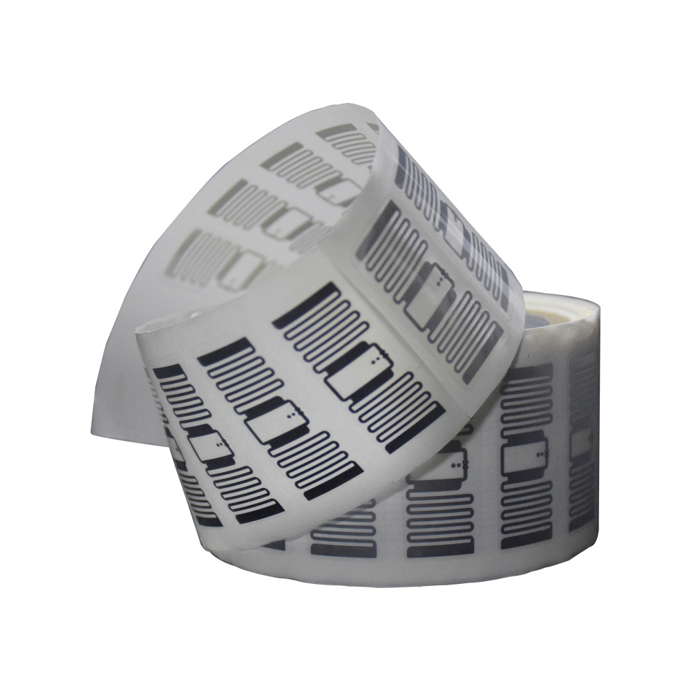 Ultra-High Frequency Rfid Digital Label Uhf Coated Paper White Label R6 Chip Lable Large Quantity in Stock Printable
