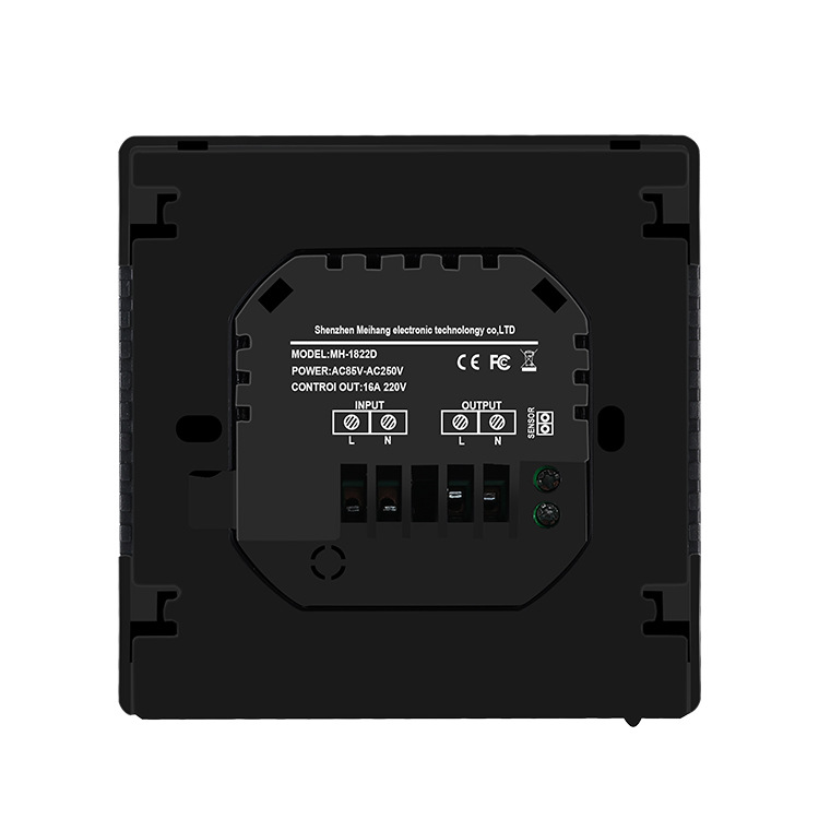 Floor Heating Intelligent Controller Linkage Temperature Control Regulator Wall-Mounted Furnace Programmable Touch Temperature Control Panel