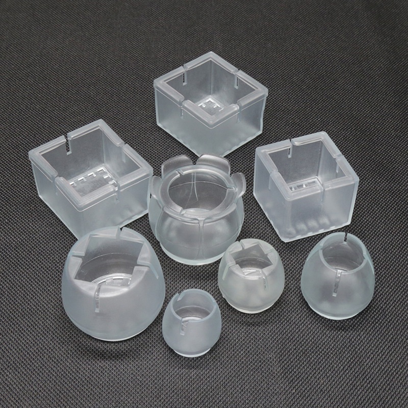 Thickened Wear-resistant Non-slip Silicone Table and Chair Foot Cover Furniture Silent Solid Wood Floor Protective Mat Chair Stool Table Foot Mat