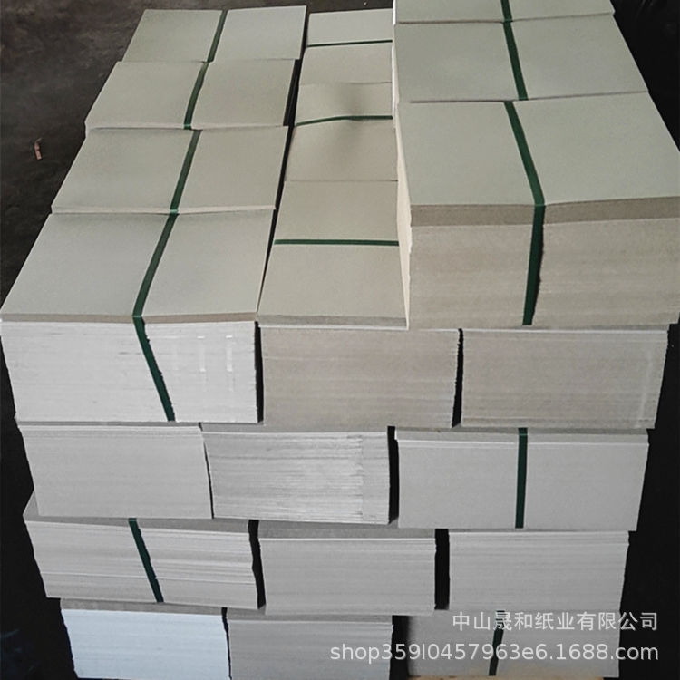 Factory Direct Supply of Clothing Shaping Cardboard Polo Shirts/T-Shirt Shirts Round Neck Support Single-Sided White Board Paper Wholesale Ready Stock