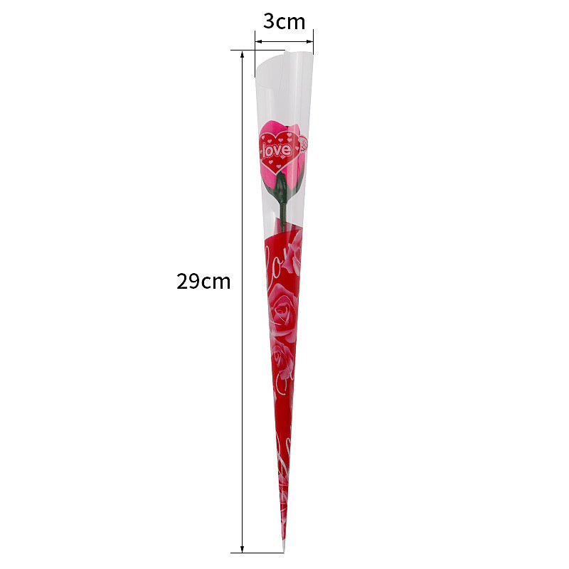 Tanabata Valentine's Day Gift Immortal Rose Bouquet Single Soap Flower Simulation Material Soap Flower Finished Products Wholesale