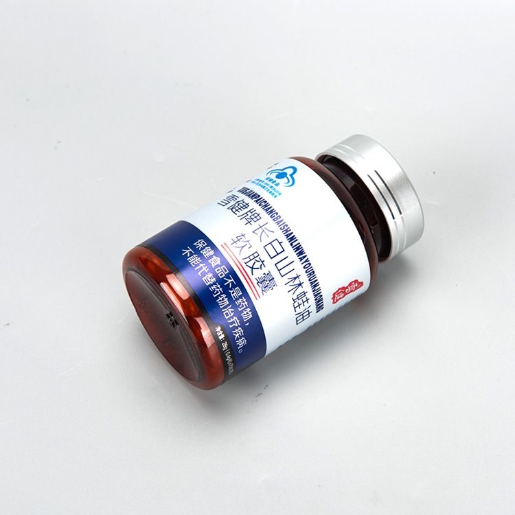 Snow Toad Oil, Snow Frog Oil, Soft Capsules, 70 Capsules, Changbai Mountain Specialty, Nutritious, Ready-To-Eat for Middle-Aged and Elderly People, Wholesale