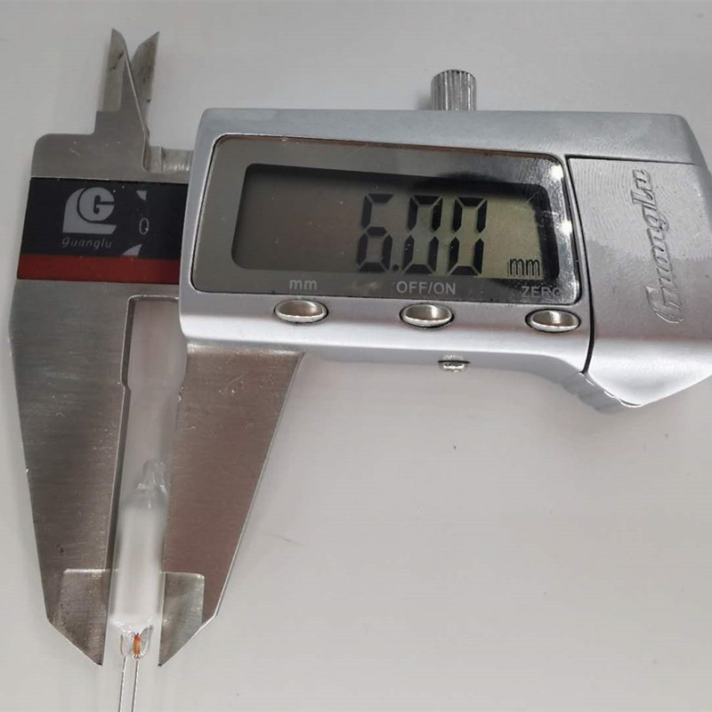 Shenzhen Linxin f6 blue light neon bulb 6 * 22mm blue fluorescent neon lamp 110V220V high voltage measuring pen neon bulb