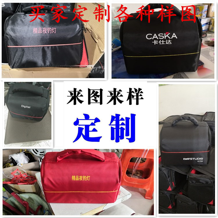 Canon camera bag digital SLR shoulder Nikon photography diagonal fishing bag boutique night fishing light bag wholesale foreign trade
