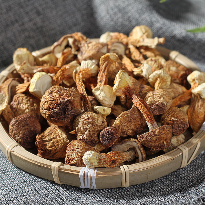Yunnan Yunnan Yunnan family 100g packaging factory direct supply supermarket Brazil mushroom sulfur-free natural color delicious Agaricus blazei