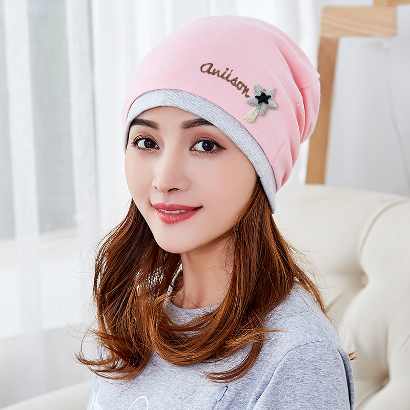 Moon Hat English Name Darling Rabbit Doll Heap Hat Five-pointed Star Maternity Hat Wash Face Makeup Hair Band Moon Scarf