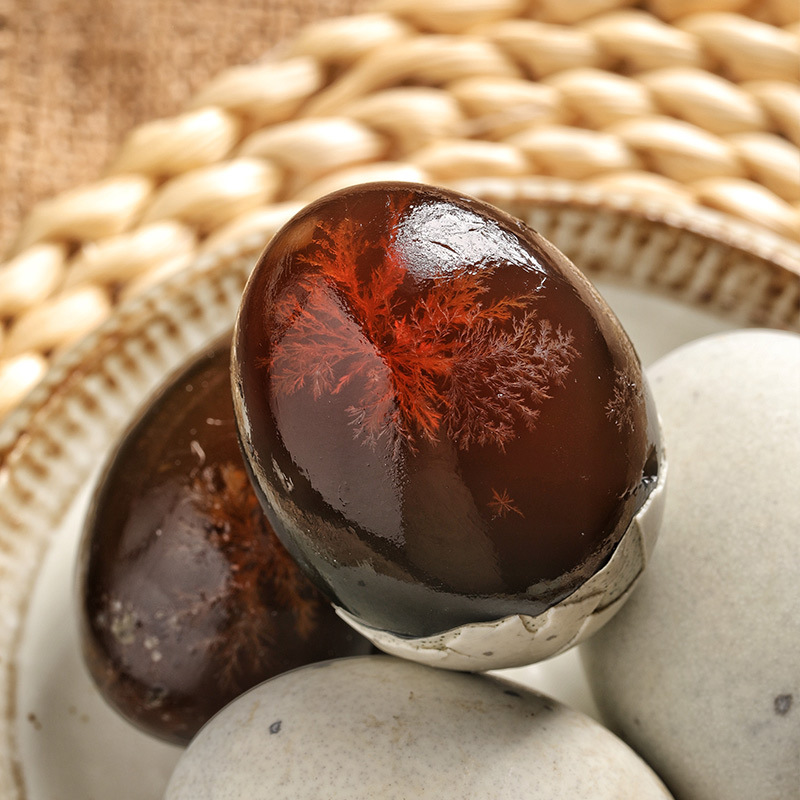 Overflow fragrant duck egg preserved egg preserved egg preserved egg wholesale factory Jiangxi Yunxin farm homemade preserved egg delivery in stock