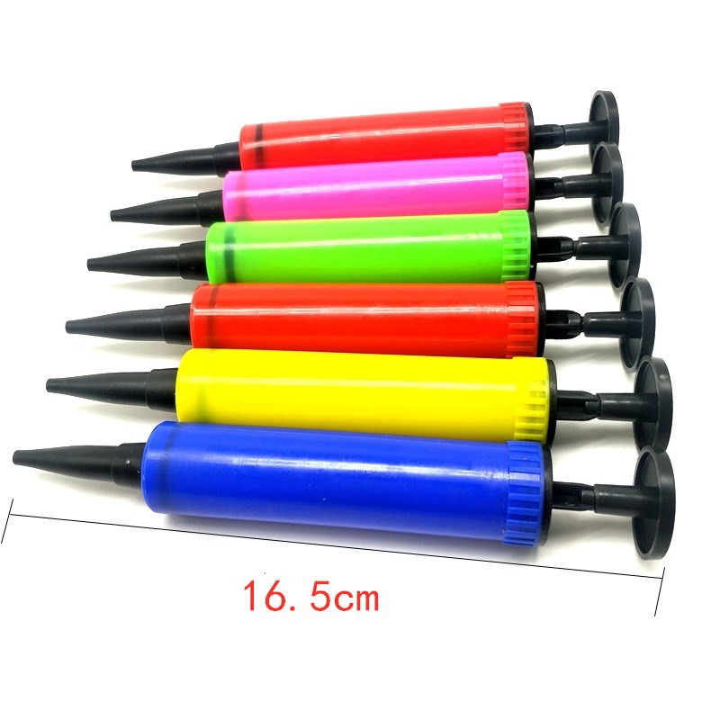 Оптовая продажа портативного мини надувного насоса для шариков U-образная подушка надувное кольцо для плавания пластиковый насос