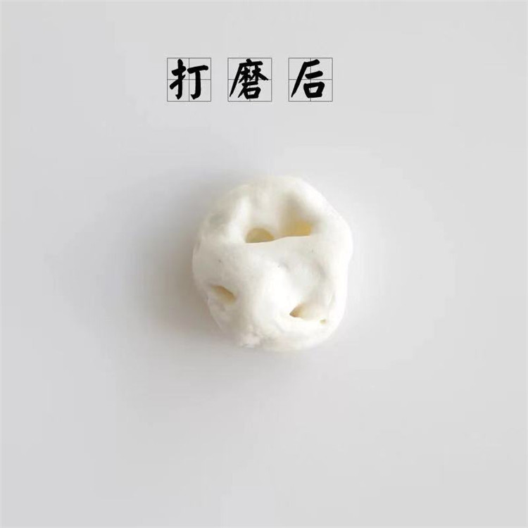 Linglongge Pig Bone Polished Pig Ear Bone Pig Fine Bone Red Rope Bracelet Anklet DIY Accessories