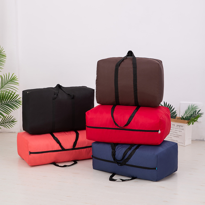 Wholesale water-repellent Oxford cloth moving bag duffel bag large capacity quilt storage bag thickened multifunctional packing bag